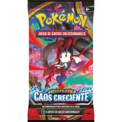 Pokemon: Chaos rising booster. (Spanish).