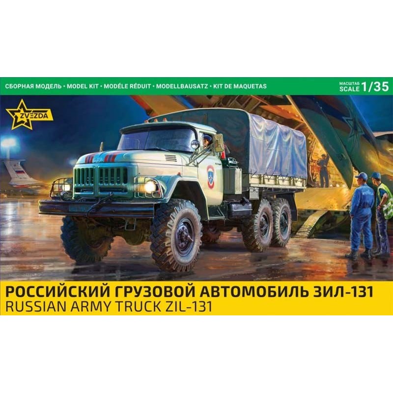 Sowjetischer ZIL-131 Lkw.