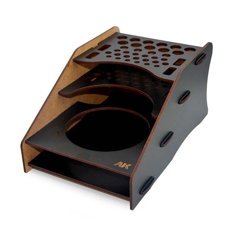 Organizzatore di pennelli.
