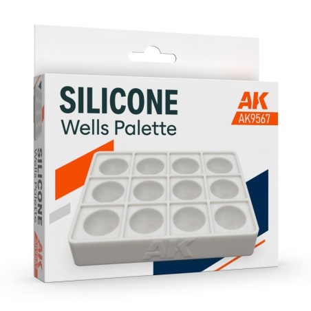 Palette in silicone.