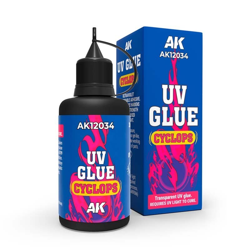 Pegamento UV Cyclops. Pegamento UV Cyclops.