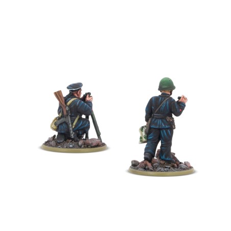 Soviet Naval Brigade Forward Observer Team.