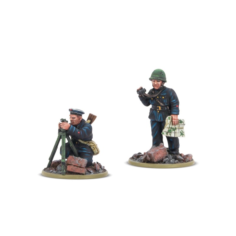 Soviet Naval Brigade Forward Observer Team.