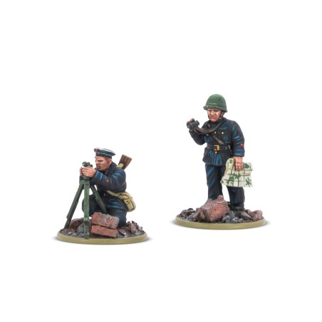 Soviet Naval Brigade Forward Observer Team.