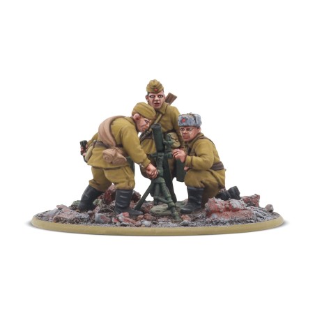 Equipa de Morteiros Médios do Exército Soviético.