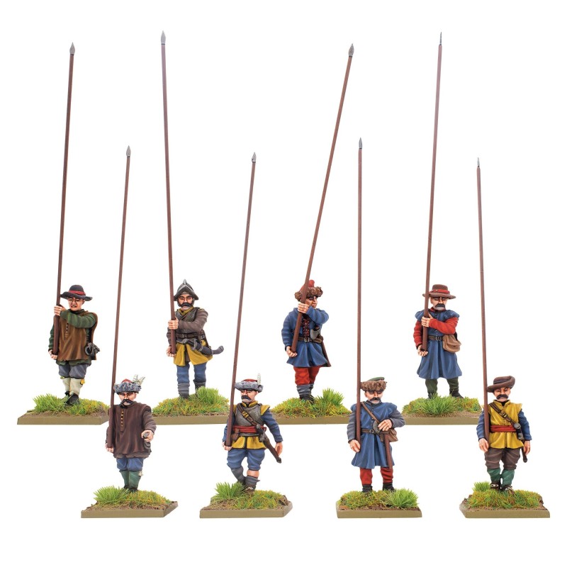 Polish-Lithuanian mercenary pikemen.