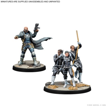 Marvel Crisis Protocol: S.H.I.E.L.D. Affiliationspaket | Miniaturenspiel