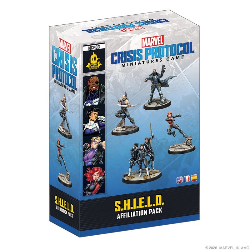 Imagen del wargame de marvel crisis protocol shield affiliation pack comprar wargames