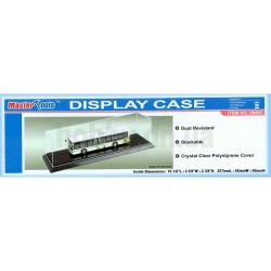 Display case (257 x 66 x 60 mm) | Damaged box and cracked display case.