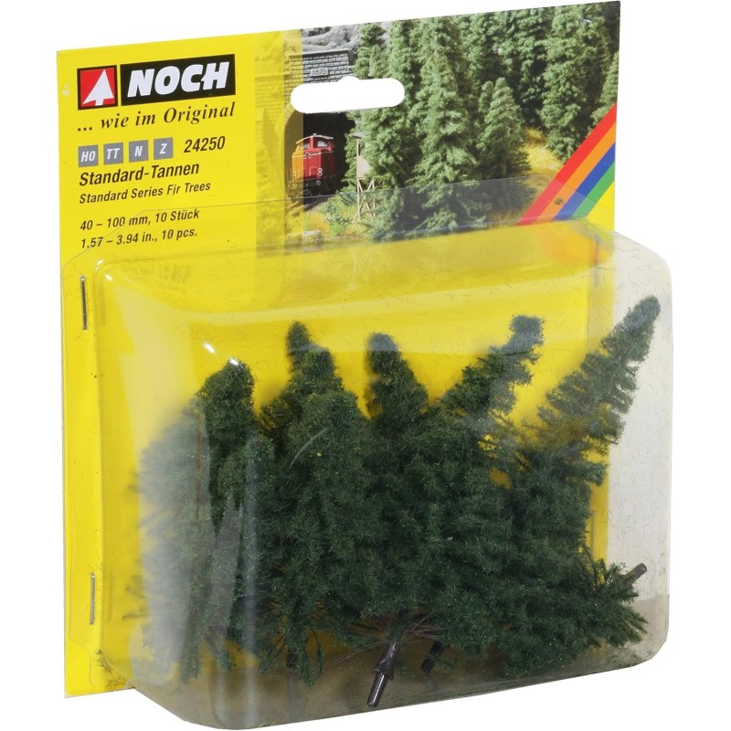 10 fir trees | Damaged box.