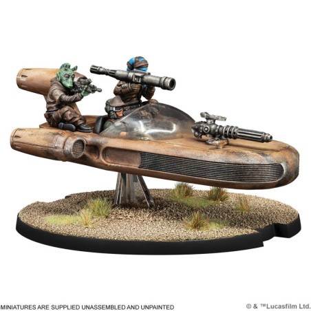Star Wars Legion: X-34 Landspeeder | Expansión de miniaturas