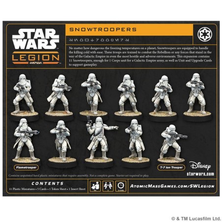 Star Wars Legion: Soldados de las Nieves | Expansión Imperio