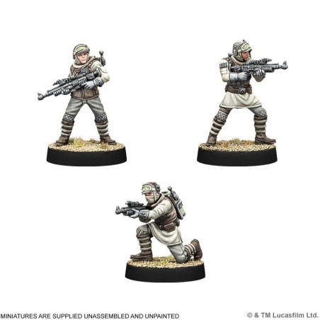 Star Wars Legion – Expansión Veteranos Rebeldes, 7 Miniaturas Detalladas Con Cartas De Unidad, Juego De Mesa Para 2 Jugadores, +14 Años, 140 Minutos