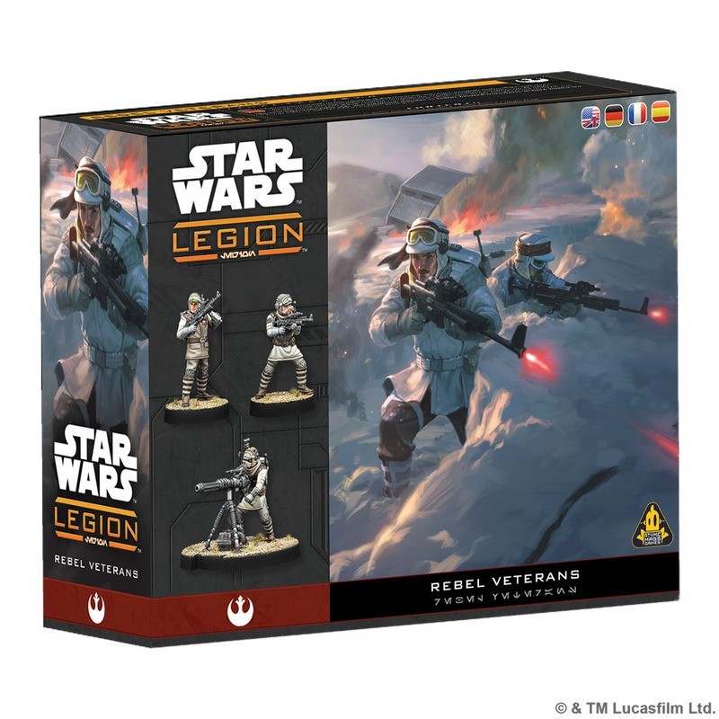Star Wars Legion: Veteranos Rebeldes | Expansão da Rebelião