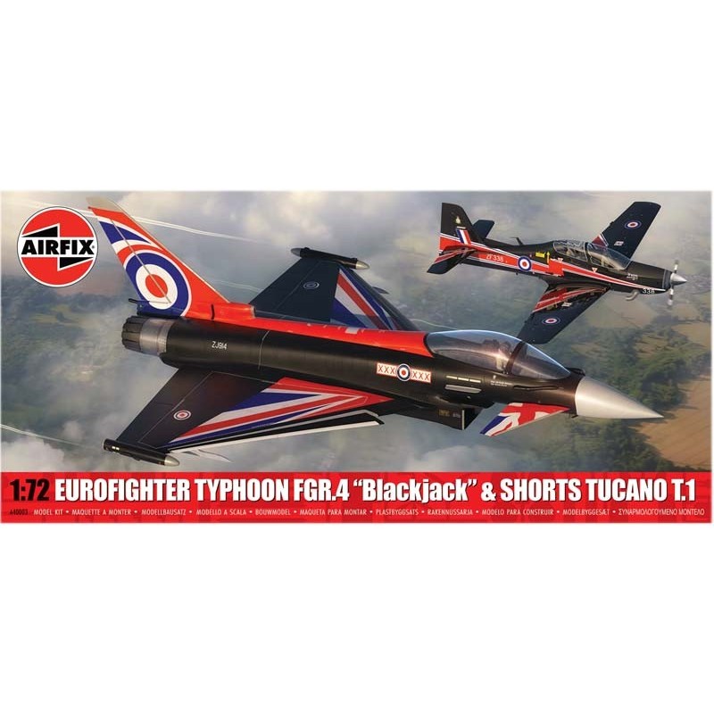 Conjunto de Calções Eurofighter Typhoon FGR.4 "Blackjack" & Tucano T.1.