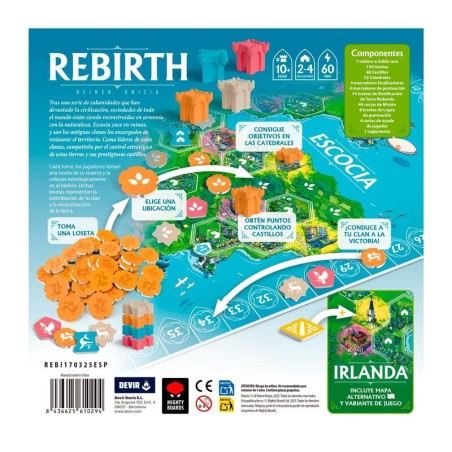 Rinascita | Gioco da tavolo strategico di Reiner Knizia