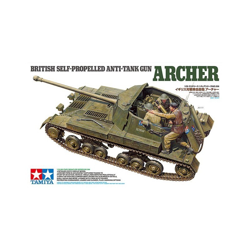 British Archer Tank | Trefferbox.