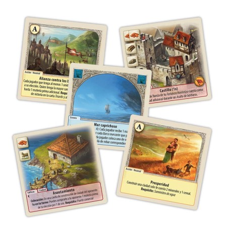 Catan: O Duelo – Idades das Trevas / Idades Douradas | Expansão para 2 jogadores