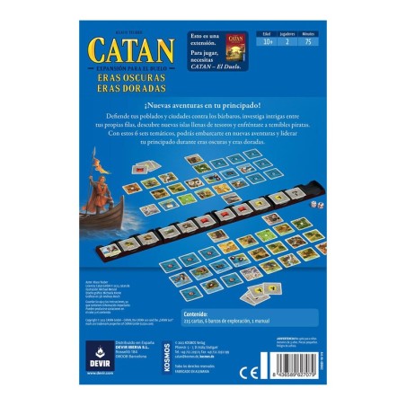 Catan: Il Duello – Età Oscura / Età d'Oro | Espansione a 2 giocatori