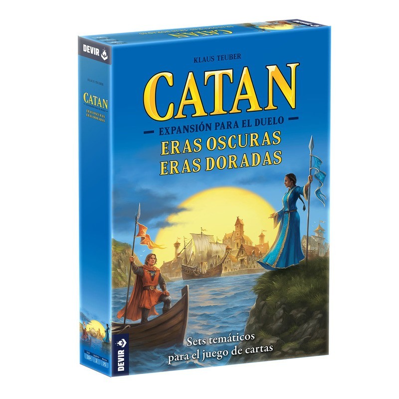 Image of the two-player board game: Catan: Duel – Dark Ages & Golden Ages – Buy board games for two