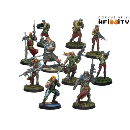 Image of the miniatures game: Infinity – Caledonian Combat Force Alpha Repack – Buy miniatures games