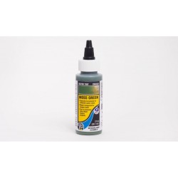 Water Tint: Moss green | Container with adhesive residue.