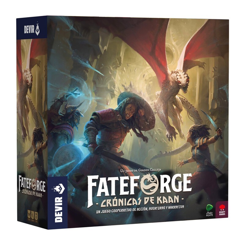 Imagen del juego fateforge cronicas de kaan comprar juegos de mesa cooperativos narrativos