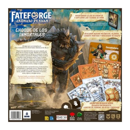 Fateforge: Confronto dos Imortais – Expansão DEVIR Cooperativa
