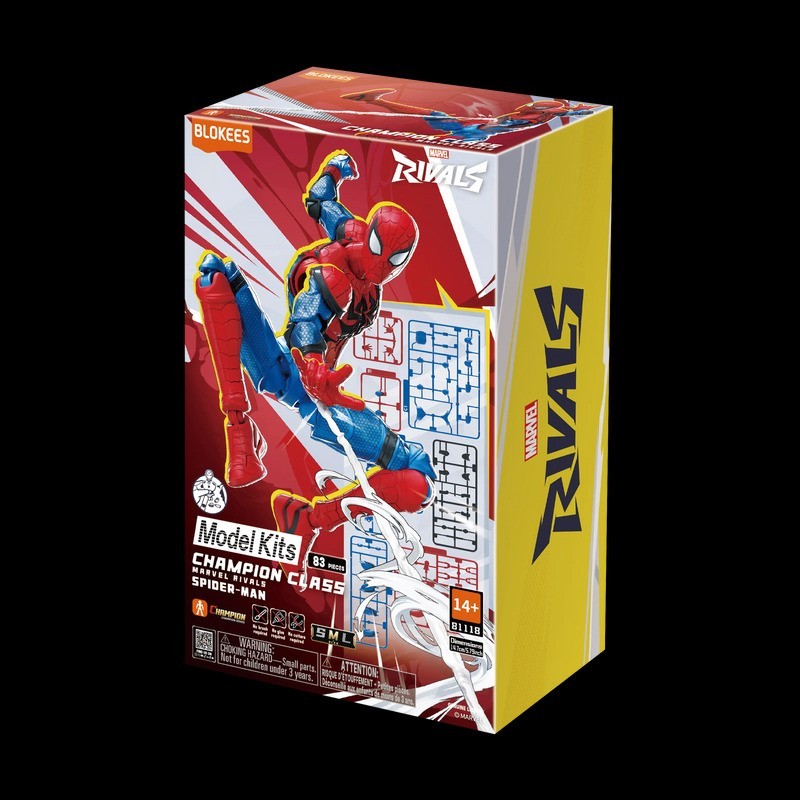Marvel Rivals Champion Class Figure: Spider-Man.
