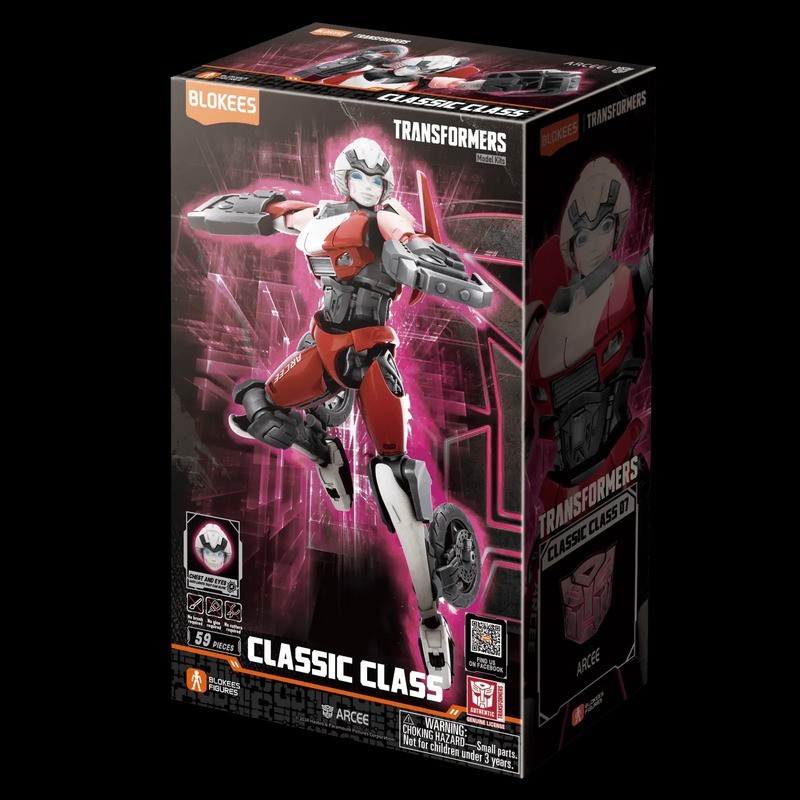 Champion-Klasse Transformers: Arcee-Figur.