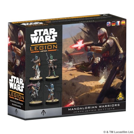 Image of the miniatures game: Star Wars Legion Mandalorian Warriors – Buy miniatures games