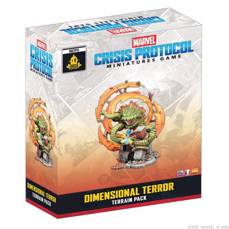 MCP: Dimensional Terror Terrain Pack – Design de cenários para marvel crisis protocol