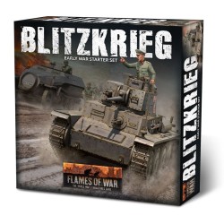 Flames of War: Blitzkrieg Early War Starter Set - 1940 tank battles.