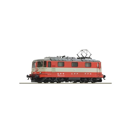 Electric locomotive Re 4/4 II 11108 “Swiss Express”. SBB. Sound.