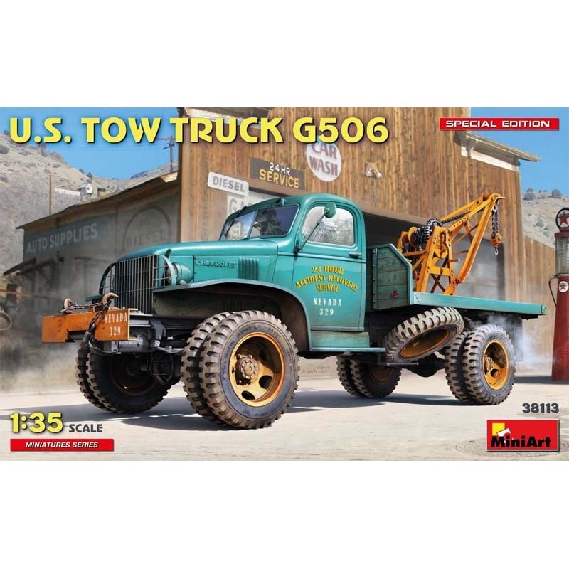 Camião G506 4x4 com grua Special Edition.