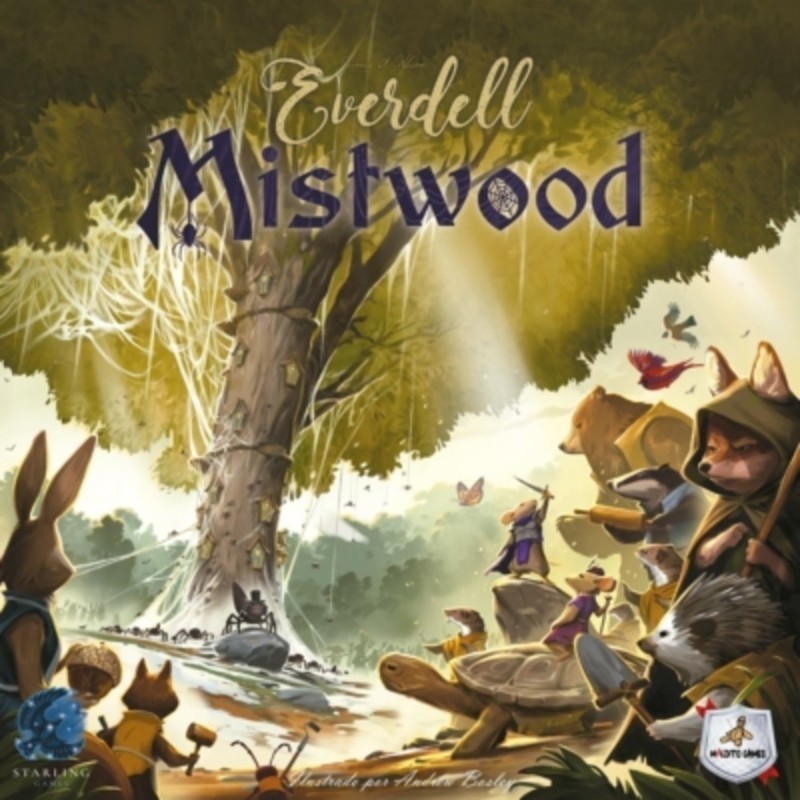 Imagen del juego de animales everdell mistwood comprar juegos de estrategia