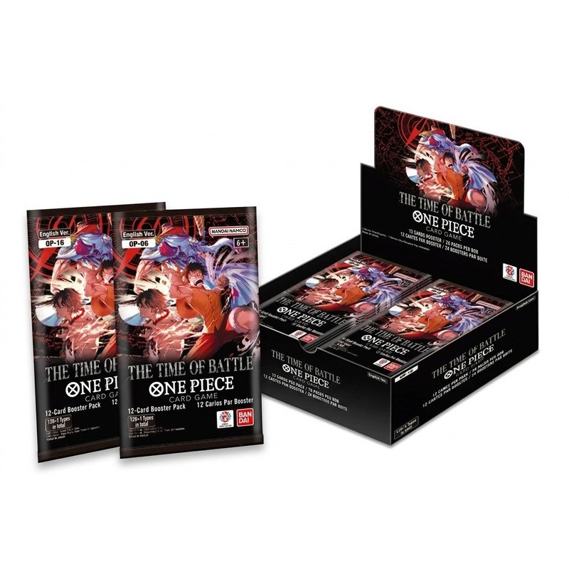 One Piece: The Time of Battle (OP-16) Booster Box Inglés.