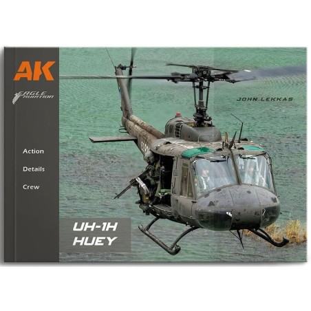 UH-1H Huey by John Lekkas.