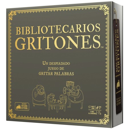 Image of the word game Shouting Librarians Buy board games