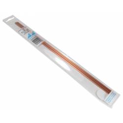 4 tubi di rame da 0,45 mm.