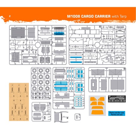 M1008 Troop Carrier with Tarp.