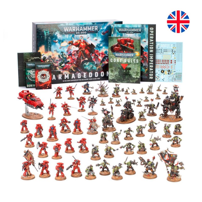 Warhammer 40.000: Armagedão. Inglês.