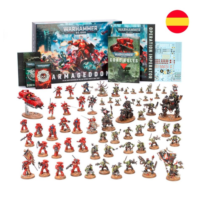 Warhammer 40,000: Armageddon. Spanish.