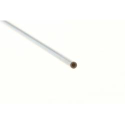 Round aluminium tube, 2 x 0,45 mm.