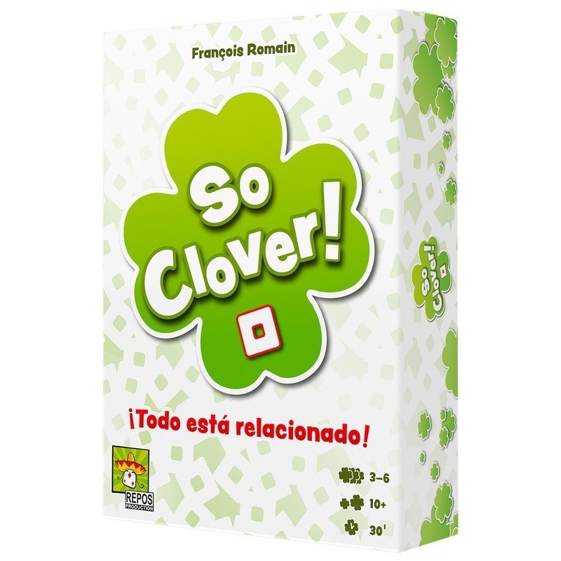 Então, Jogo Cooperativo de Palavras Clover | Asmodee Então, Jogo Cooperativo de Palavras Clover | Asmodee