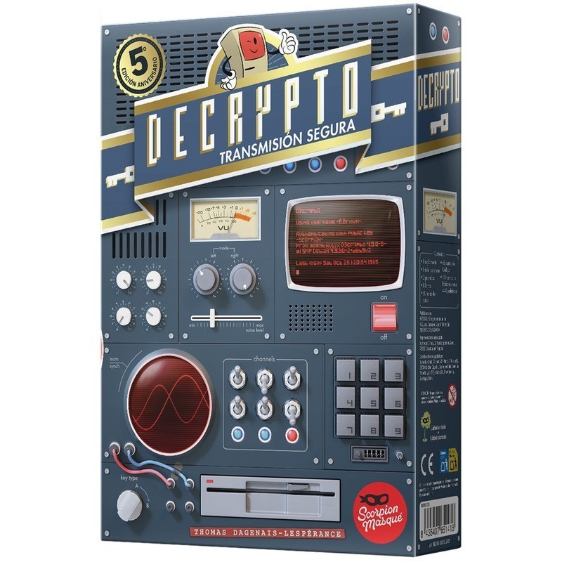 Decrypto: Sichere Übertragung | Deduktions-Brettspiel
