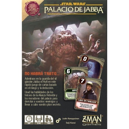 Compra a Carta de Amor do Palácio de Jabba Star Wars | Jogo de Cartas de Estratégia Compra a Carta de Amor do Palácio de Jabba Star Wars | Jogo de Cartas de Estratégia