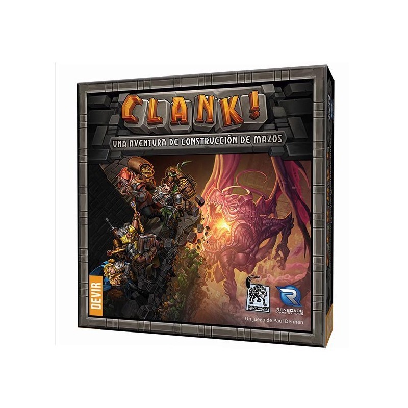 Clank! Costruzione di mazzi per giochi da tavolo e avventure in dungeon | DEVIR