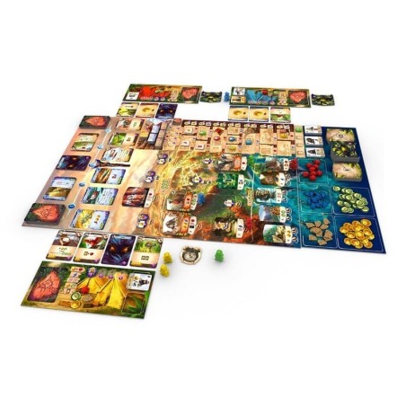 Die verlorenen Ruinen von Arnak Brettspiel-Deckbau & Erkundung | DEVIR
