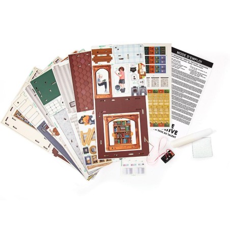 Libreria a Minatura. GRAINE CREATIVE